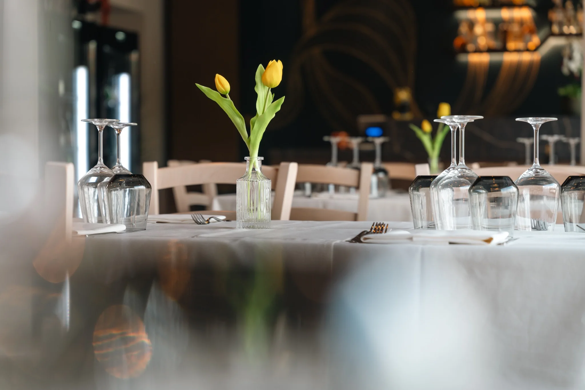 Dining room detail