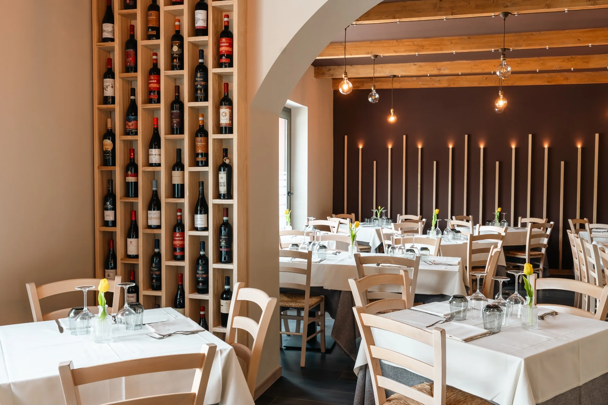 Wine cellar and dining room